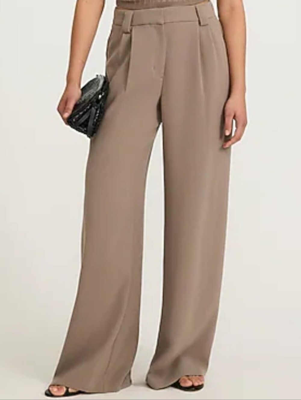 💥JUST ADDED💥Express High Rise Wide Leg Trousers
